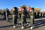 استقبال از پیکر شهدای گمنام در شهرکرد‎