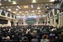 مراسم سوگواری ایام شهادت حضرت زهرا(ع) در حسینیه هدایت