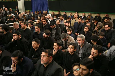 سومین شب عزاداری فاطمیه در حسینیه امام خمینی(ره)
