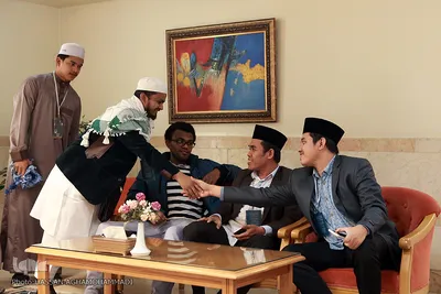 ورود متسابقین ششمین دوره مسابقات بین المللی قرآن دانشجویان مسلمان به مشهد مقدس