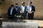 گلباران آرامگاه حافظ و قبور مشاهیر فارس