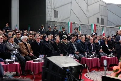 آیین برافراشتن بزرگترین پرچم جمهوری اسلامی ایران