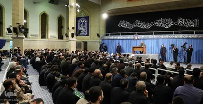 مراسم سوگواری سالروز شهادت امیرالمؤمنین در حسینیه امام خمینی
