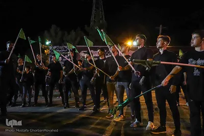 مراسم شاه حسین گویان در اهر