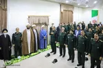 دیدار مدیران سپاه با نماینده ولی‎فقیه در خراسان جنوبی