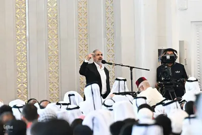تشییع پیکر اسماعیل هنیه در قطر