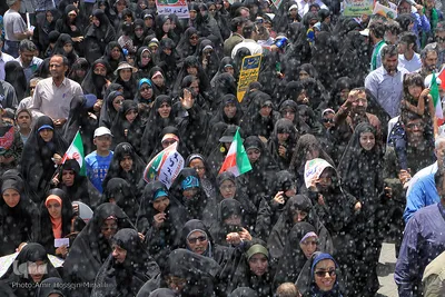 راهپیمایی روز جهانی قدس در یزد