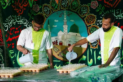 جشن میلاد پیامبر (ص) در میدان امام علی (ع) اصفهان