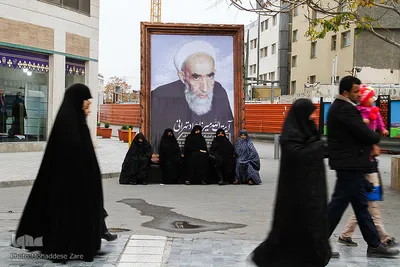 مراسم اربعین حسینی در جوار حرم مطهر رضوی