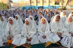 جشن تکریم روزه اولی‌ها در شاهدیه یزد