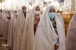 مراسم بیست و چهارمین دوره ازدواج دانشجویی در حرم رضوی
