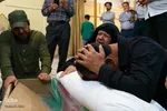 آیین استقبال از پیکر شهدای تازه‌تفحص‌شده در سیمای مرکز اصفهان