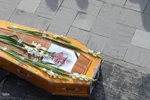 آیین بدرقه و وداع با پیشکسوت شعر و ادب ایران استاد علی نظمی‎