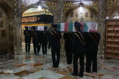 ۷ شهید گمنام میزبان اقامه عزا به مناسبت رحلت حضرت معصومه(س)
