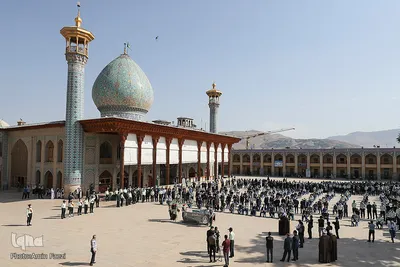 مراسم تشییع پیکر مطهر ستوان سوم شهید «صادق کریمی» - شیراز