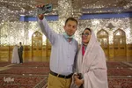 مراسم بیست و چهارمین دوره ازدواج دانشجویی در حرم رضوی
