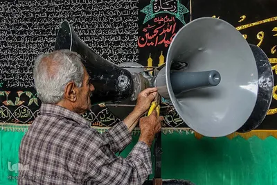 سیاه پوشان هیات جوانان بنی هاشمی شیراز