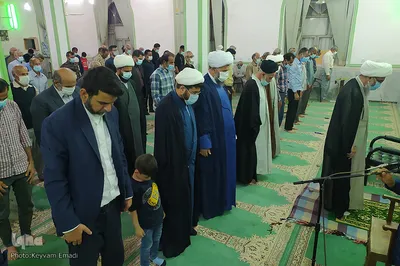 بازدید آیت الله صفایی بوشهری از روستای خورشهاب و بررسی مشکلات این روستا