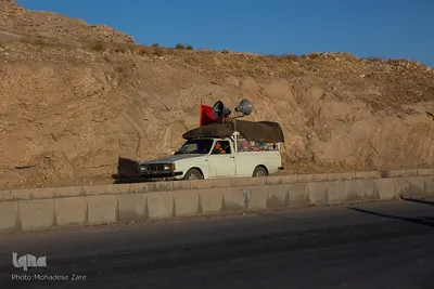 زائران پیاده امام رضا(ع)