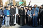 مراسم تشییع شش شهید گمنام در بیرجند