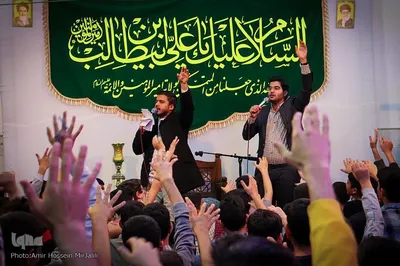 اعتکاف دانش آموزی در یزد