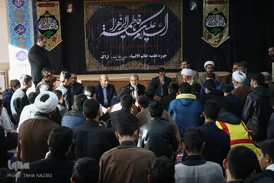 بازدید رئیس مجلس شورای اسلامی از حوزه علمیه خاتم‌الانبیاء(ص) استان مرکزی