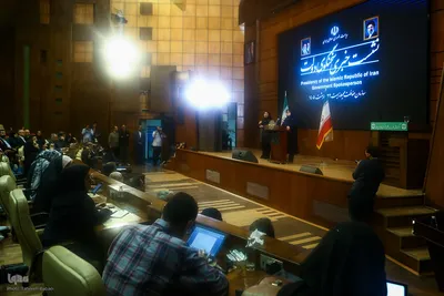 نشست خبری سخنگوی دولت و رئیس سازمان حفاظت محیط زیست