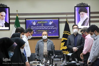 نشست خبری محمد شجاعان مدیرکل کمیته امداد امام خمینی (ره) استان یزد