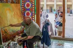 کارگاه نقاشی « قرمز پر رنگ» یادمان شهدای حمله تروریستی حرم شاهچراغ(ع)