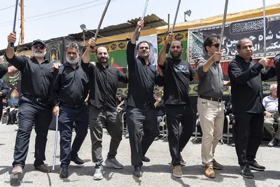 عزاداری عاشورای حسینی در کرج‎