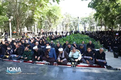 مراسم قرائت زیارت اربعین در اهر