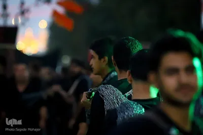 عزاداری شب شهادت امام رضا(ع) در مشهد