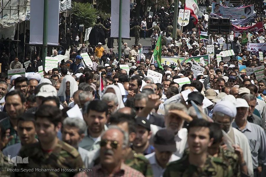 راهپیمایی روز قدس در چهارمحال‌وبختیاری آغاز شد