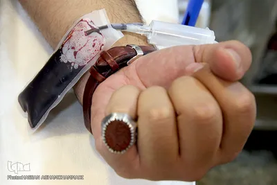 اهدای خون در شب قدر بیست وسوم ماه مبارک رمضان