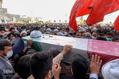 مراسم تشییع پیکر شهید حجت‌الاسلام محمد اصلانی