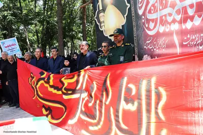 ویژه برنامه همگام با تشییع کنندگان آقای شهید ایران در اهر