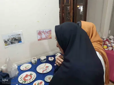 برگزاری نمایشگاه توانمندی های مددجویان اداره بهزیستی شهرستان اهر