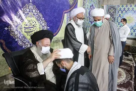 عمامه‌گذاری طلاب حوزه علمیه الغدیر اهواز 