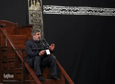 مراسم عزاداری شهادت امام سجاد (ع) در حسینیه امام خمینی(ره)