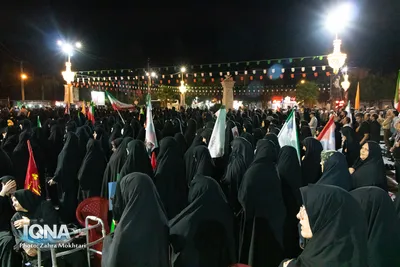قافله عزاداری شام غریبان شهادت امام رضا(ع) در مبارکه