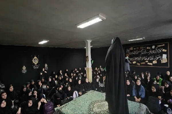 اجتماع دختران فاطمی اردبیل در مراسم کوثرانه