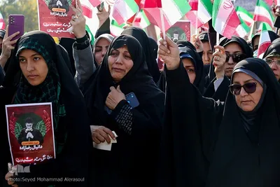 تشییع شهدای مدافع امنیت در دانشگاه فردوسی مشهد