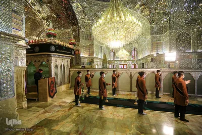 سوگواره احلی من العسل در حرم شاهچراغ (ع)