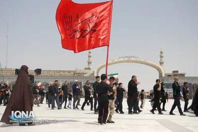 حال و هوای مسجد مقدس جمکران در روز شهادت امام حسن عسکری(ع)