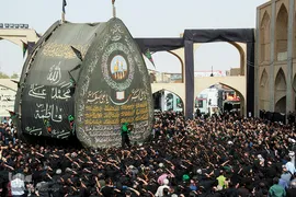 مراسم نخل گردانی در یزد