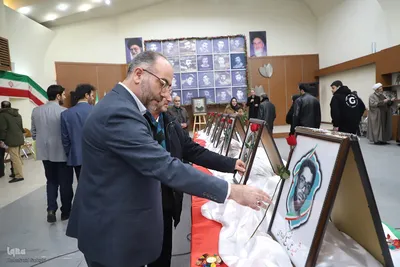 مراسم گرامیداشت شهدای بمباران ۲۷ دی دانشگاه تبریز‎
