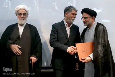 مراسم تودیع و معارفه رئیس سازمان اوقاف و امور خیریه