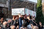 تشییع پیکر مطهر ۴ شهید گمنام دفاع مقدس در کرج‎‎