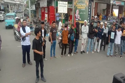 Jakarta: Kundgebung zum Internationalen Al-Quds-Tag vor der US-Botschaft