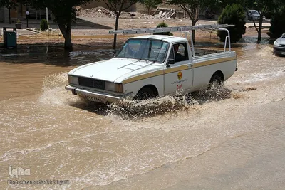 شهر یزد بعد از بارندگی شب گذشته و غافلگیری مدیریت شهری‎‎